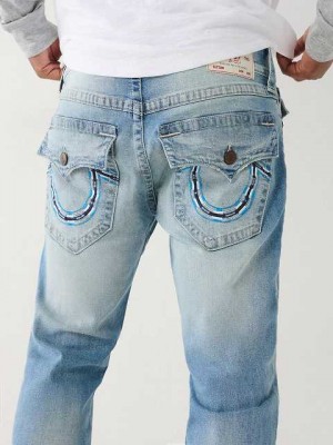 Jeans Skinny True Religion Rocco Southwest Hs 32" Hombre Azules | Colombia-WUPKNMO26
