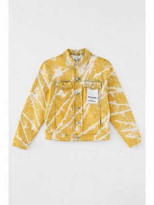 Chaqueta True Religion Tr X Everyone Denim Hombre Amarillo | Colombia-JOKQEUD05