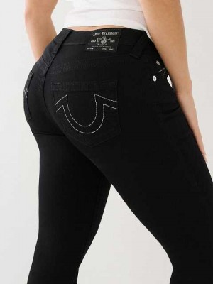 Jeans Skinny True Religion Jennie Mid Rise Curvy Mujer Negras | Colombia-GTLXZCI23