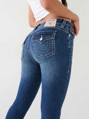 Jeans Skinny True Religion Jennie Mid-rise Mujer Azul Marino | Colombia-JFYIDKO57