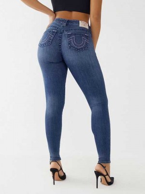 Jeans Skinny True Religion Jennie Mujer Azules | Colombia-BFHGTEW19