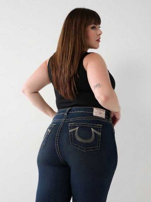 Jeans Skinny True Religion Plus Jennie Mid Rise Curvy Mujer Aizome | Colombia-XEAVQFO21