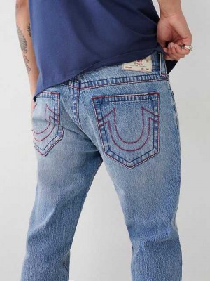 Jeans Skinny True Religion Rocco 32" Hombre Azules | Colombia-QMPDSWK61