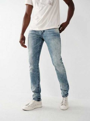 Jeans Skinny True Religion Rocco 32" Hombre Azules Claro | Colombia-DGBRJIO93