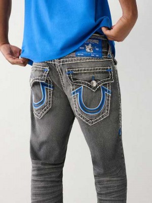Jeans Skinny True Religion Rocco Double Raised Hs 32" Hombre Gris Azules | Colombia-JRNMIDX36