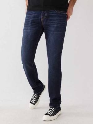 Jeans Skinny True Religion Rocco Hombre Azules Oscuro | Colombia-PMJWLAY80