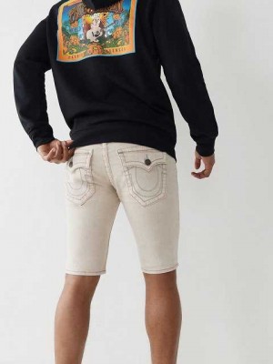 Jeans Skinny True Religion Rocco Stitch Hombre Blancas | Colombia-KETQZJR87