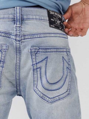 Jeans Skinny True Religion Rocco Super Q Stitch Hombre Azules Claro | Colombia-KFZPQBI84
