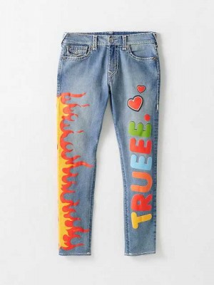 Jeans Skinny True Religion Tr X Chief Keef Hombre Azules | Colombia-ALCGUBZ01