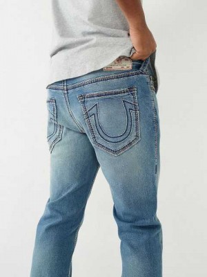 Jeans Skinny True Religion Ultra Super Q Jean 32" Hombre Azules | Colombia-GWPNJLZ08