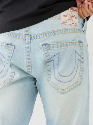 Jeans Slim True Religion Geno 32" Hombre Azules Claro | Colombia-GRYXBKT17