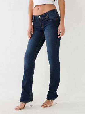 Jeans Straight True Religion Billie Mujer Azules Oscuro | Colombia-MRJLDGN20