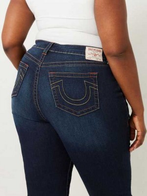 Jeans Straight True Religion Plus Billie Mujer Azules Oscuro | Colombia-CILSOHB90