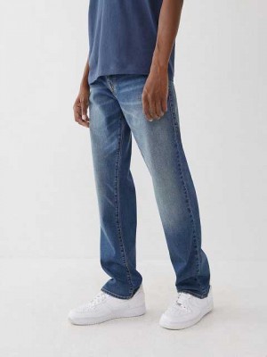 Jeans Straight True Religion Ricky 32" Hombre Baseline | Colombia-FTCBNHI18