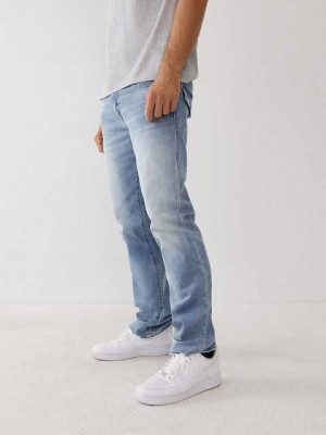 Jeans Straight True Religion Ricky Hombre Azules Claro | Colombia-OVEPWLH68