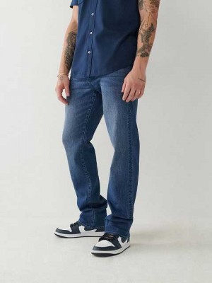 Jeans Straight True Religion Ricky Hombre Azules | Colombia-BAZODJS67