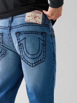 Jeans True Religion Geno Slim 32" Hombre Azules | Colombia-MHFZSED35