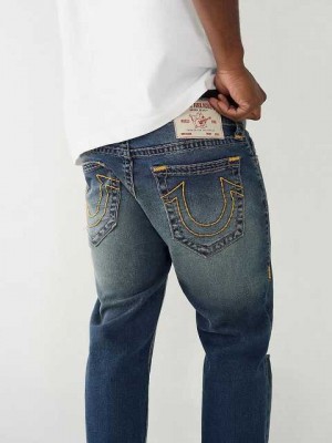 Jeans True Religion Geno Slim 32" Hombre Azules | Colombia-YZJCRKS91