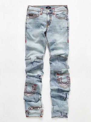 Jeans True Religion Rocco Stacked Hombre Azules Claro | Colombia-XLEHAFK15