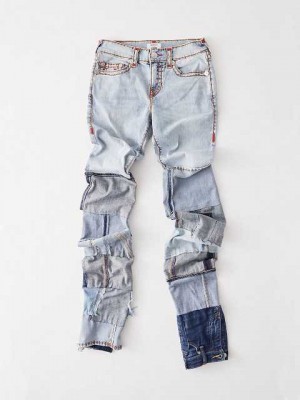 Jeans True Religion Tr X Gems Rocco Hombre Azules Claro | Colombia-GKSBQHR04