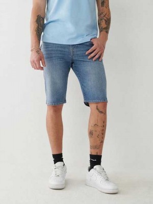 Short True Religion Ricky Directo Hombre Azules | Colombia-CDLXNAM93