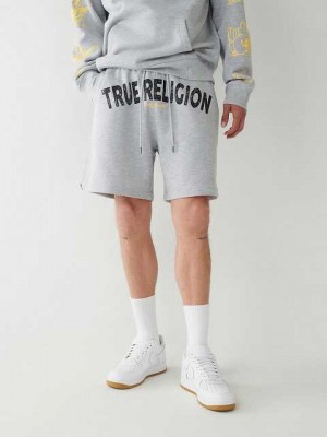 Short True Religion True Sweat Hombre Gris | Colombia-DAUBVFE08