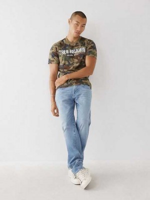 Slim Jeans True Religion Geno 34" Hombre Naranjas Azules Claro | Colombia-YGLBEZT92