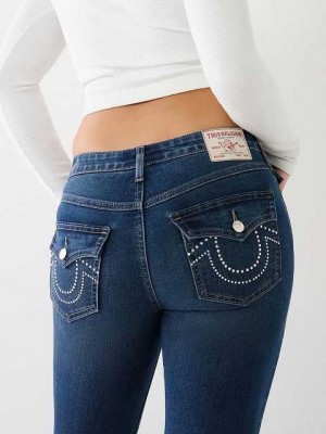 Vaqueros Bootcut True Religion Becca Mujer Azul Marino | Colombia-RUGJBVC53