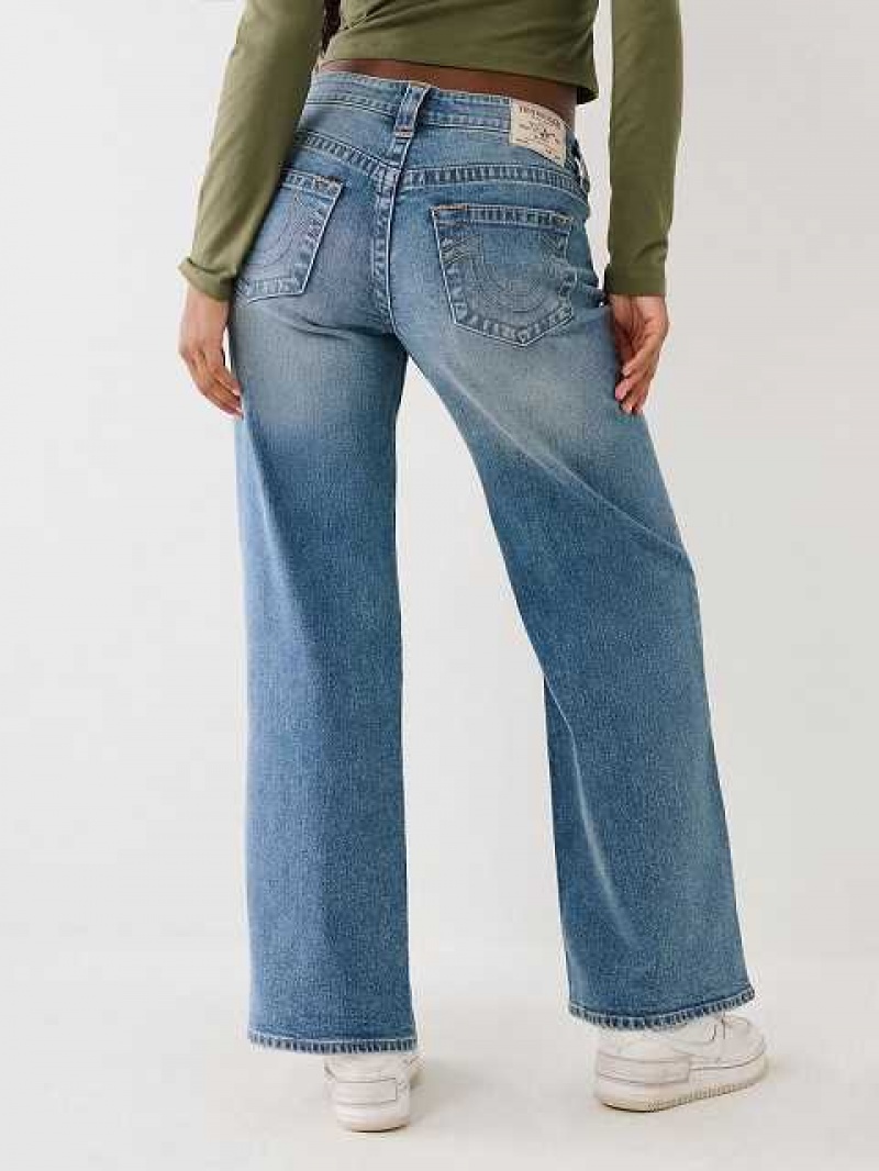 Baggy Jeans True Religion Bobbi Mujer Azules | Colombia-AYLUWPV17