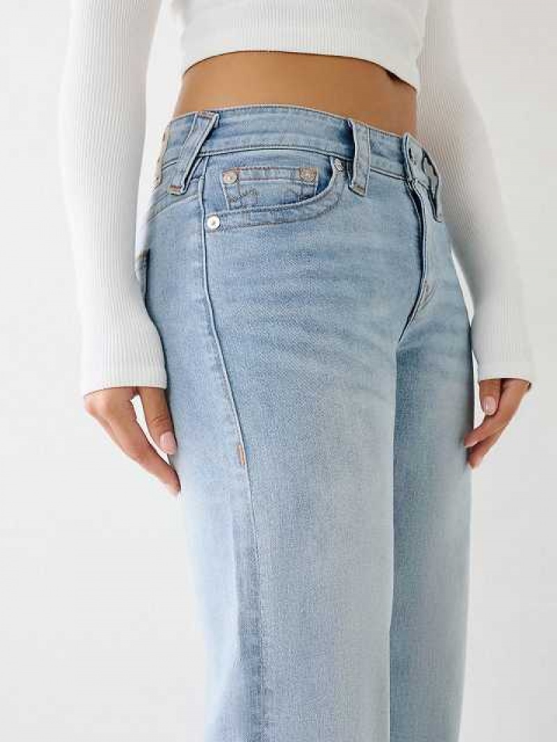 Baggy Jeans True Religion Bobbi Mujer Azules Claro | Colombia-POCVXLN83