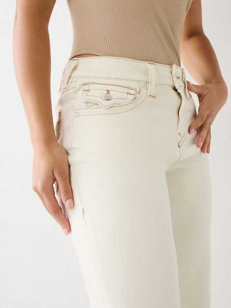 Baggy Jeans True Religion Bobbi Mujer Blancas | Colombia-LTJIVEC35