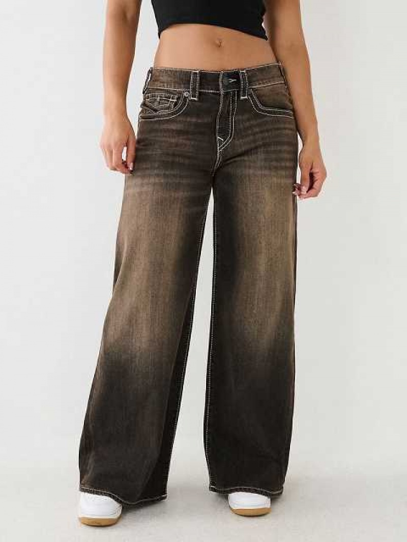 Baggy Jeans True Religion Jessie Super Mujer Azules Oscuro | Colombia-QXLHRBN57