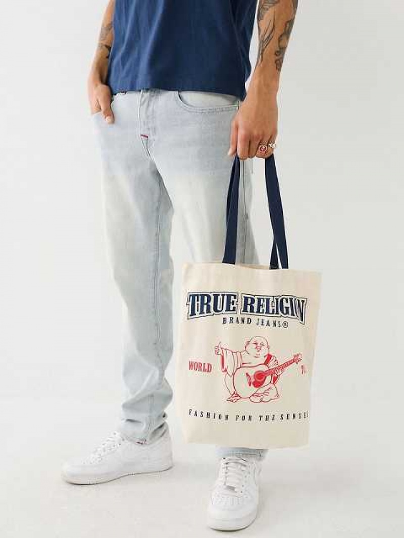 Bolsas True Religion True Religion Good Life Tote Unisex Beige | Colombia-IJWPEDM84