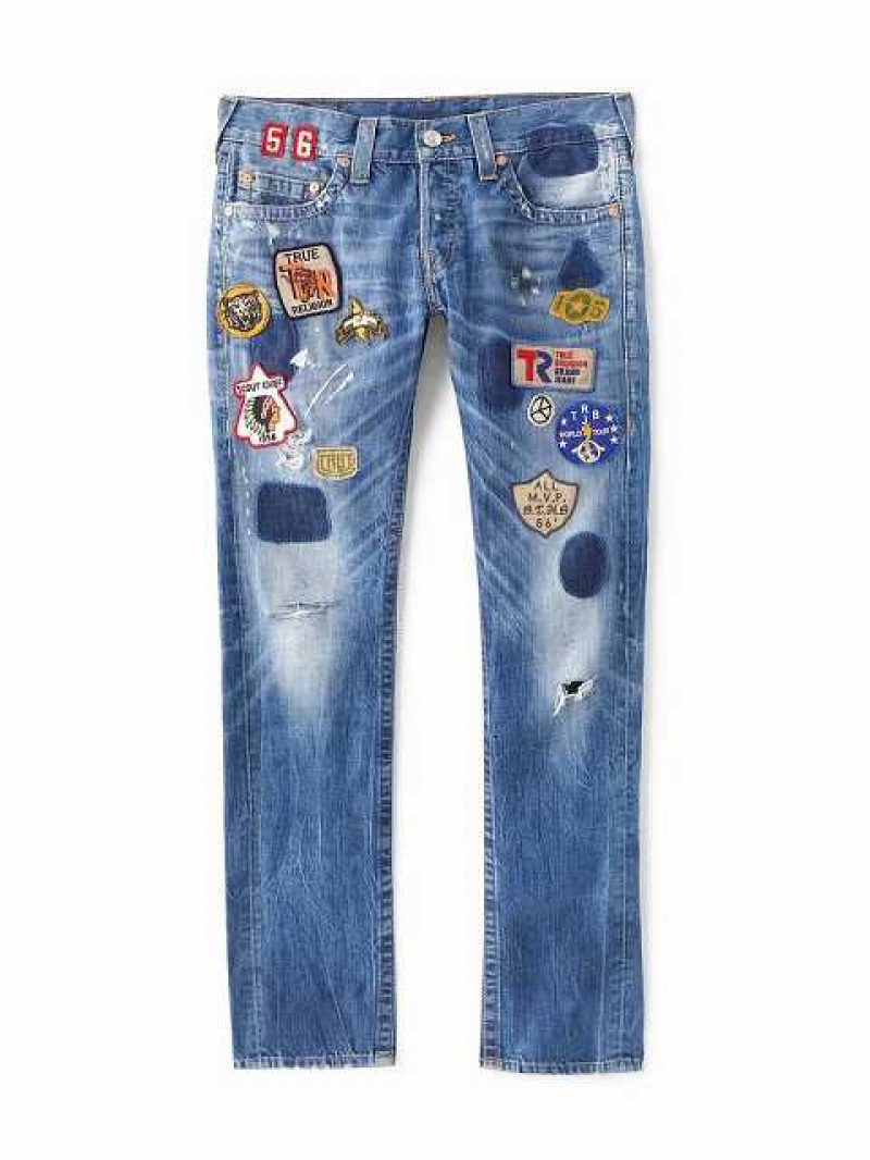 Jeans Skinny True Religion Archive Rocco Hombre Azules | Colombia-YDQKUPH79