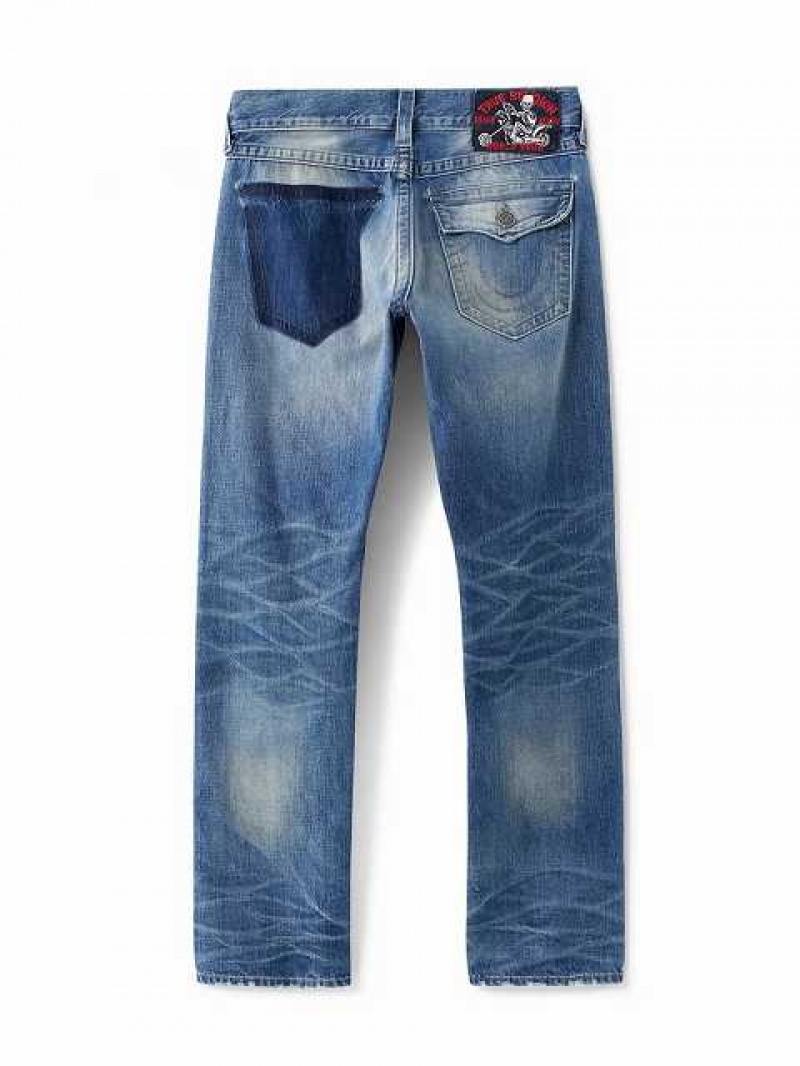 Jeans Skinny True Religion Archive Rocco Hombre Azules | Colombia-FMHOECQ82