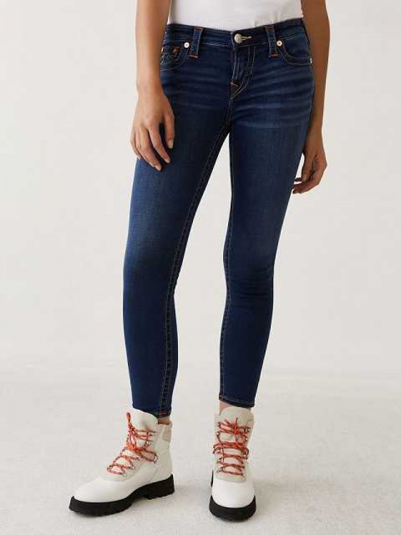 Jeans Skinny True Religion Halle Mid Rise Super 27\