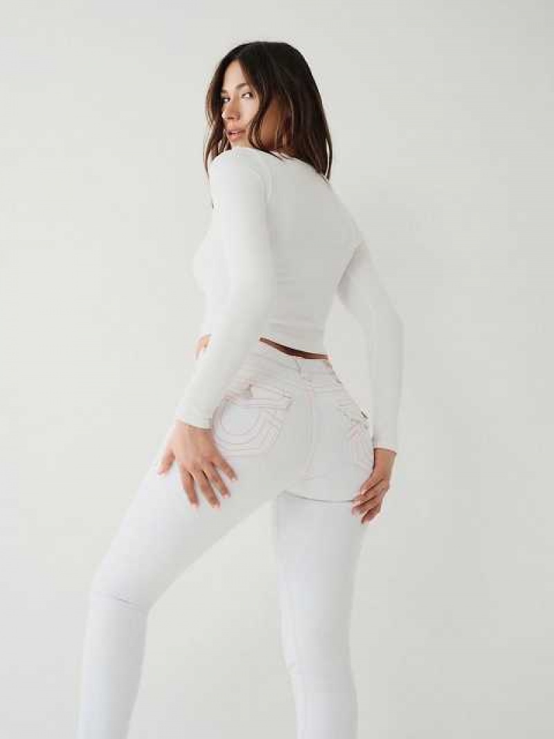 Jeans Skinny True Religion Jennie Big T Curvy Mujer Blancas | Colombia-NYOEFJR23