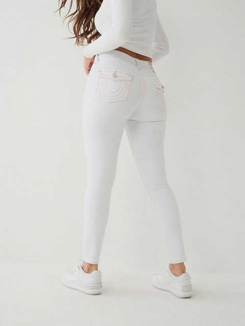 Jeans Skinny True Religion Jennie Big T Curvy Mujer Blancas | Colombia-NYOEFJR23