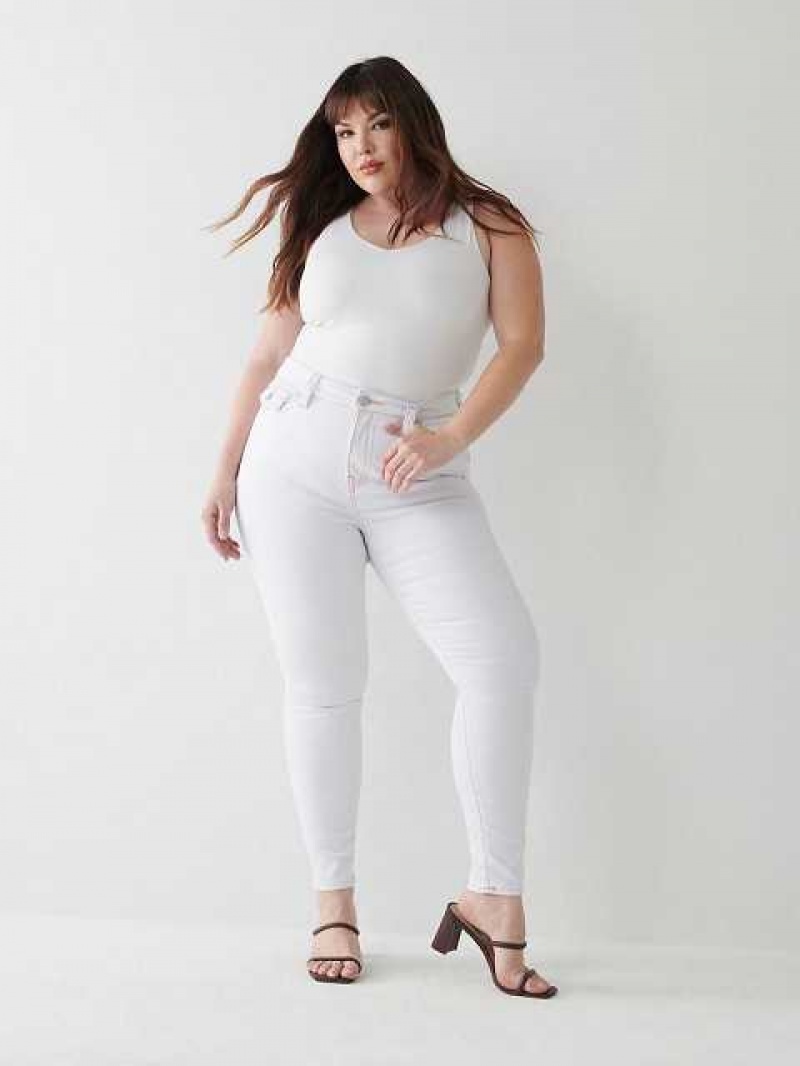 Jeans Skinny True Religion Jennie Big T Curvy Mujer Blancas | Colombia-NYOEFJR23