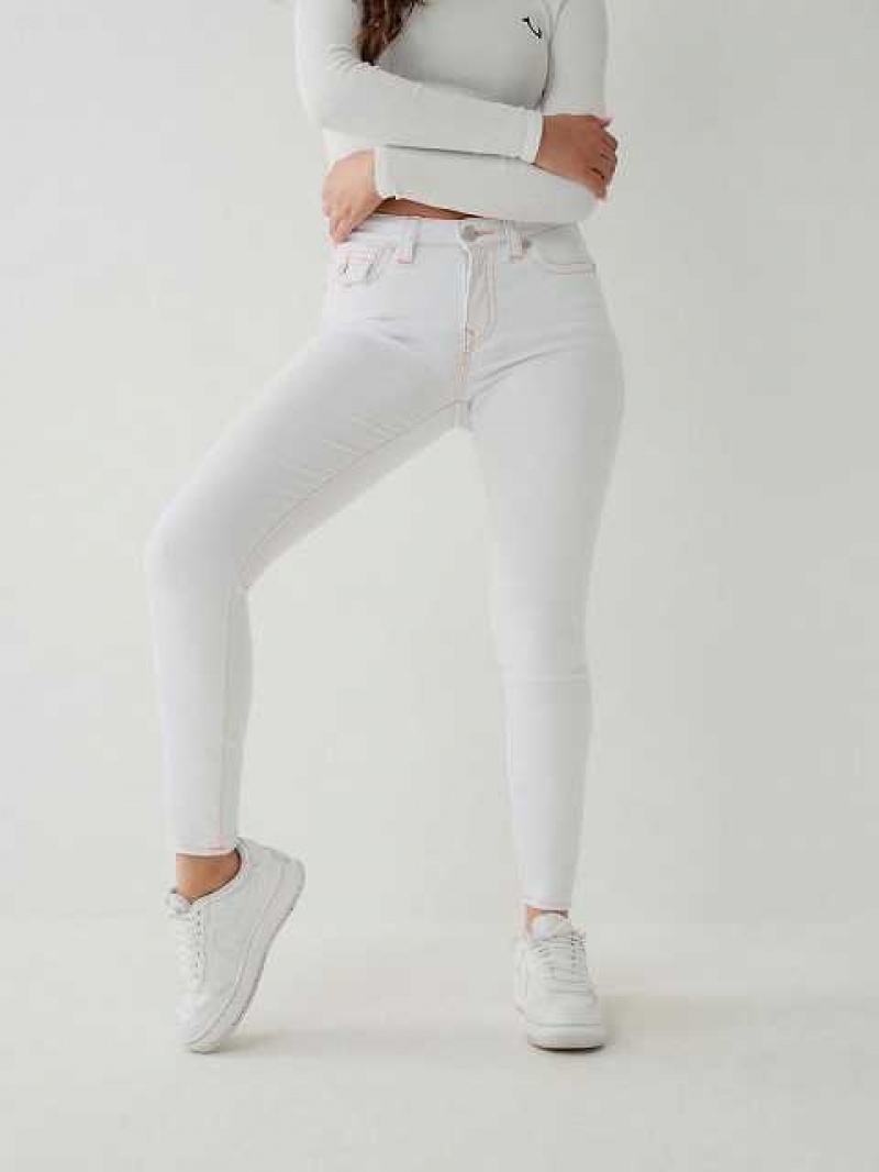 Jeans Skinny True Religion Jennie Big T Curvy Mujer Blancas | Colombia-NYOEFJR23