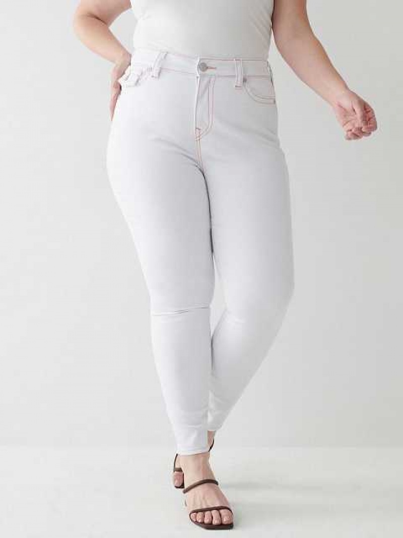 Jeans Skinny True Religion Jennie Big T Curvy Mujer Blancas | Colombia-NYOEFJR23