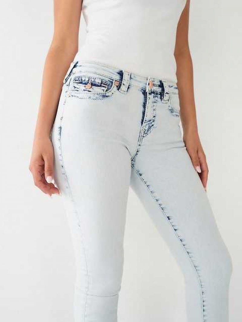 Jeans Skinny True Religion Jennie Big T Curvy Mujer Azules Claro | Colombia-XNTEIJK97