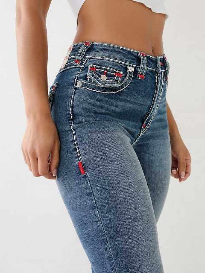 Jeans Skinny True Religion Jennie Hr Mujer Azules | Colombia-DRPHJQZ82