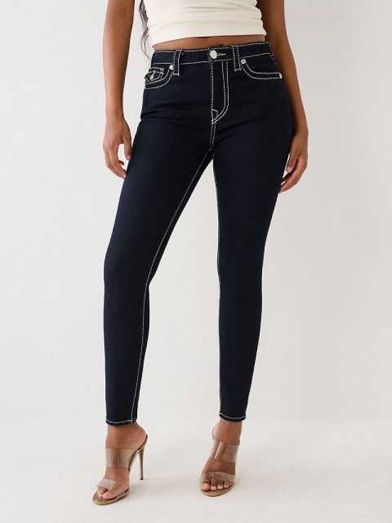 Jeans Skinny True Religion Jennie Lurex High Rise Mujer Body Rinse | Colombia-QNYUBHX42