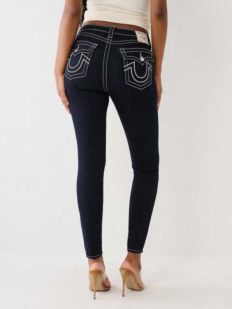 Jeans Skinny True Religion Jennie Lurex High Rise Mujer Body Rinse | Colombia-QNYUBHX42