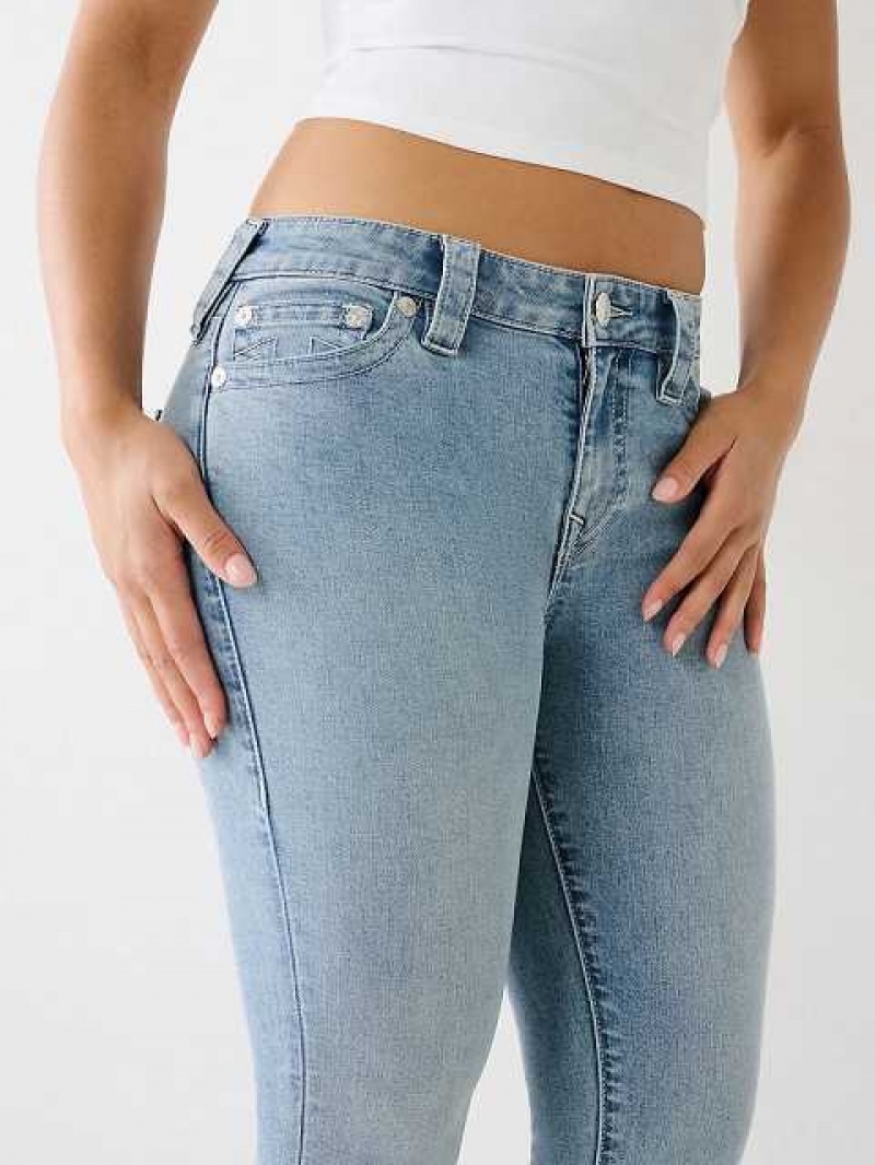 Jeans Skinny True Religion Jennie Mid Rise Curvy Mujer Azules | Colombia-CRSTFXY49