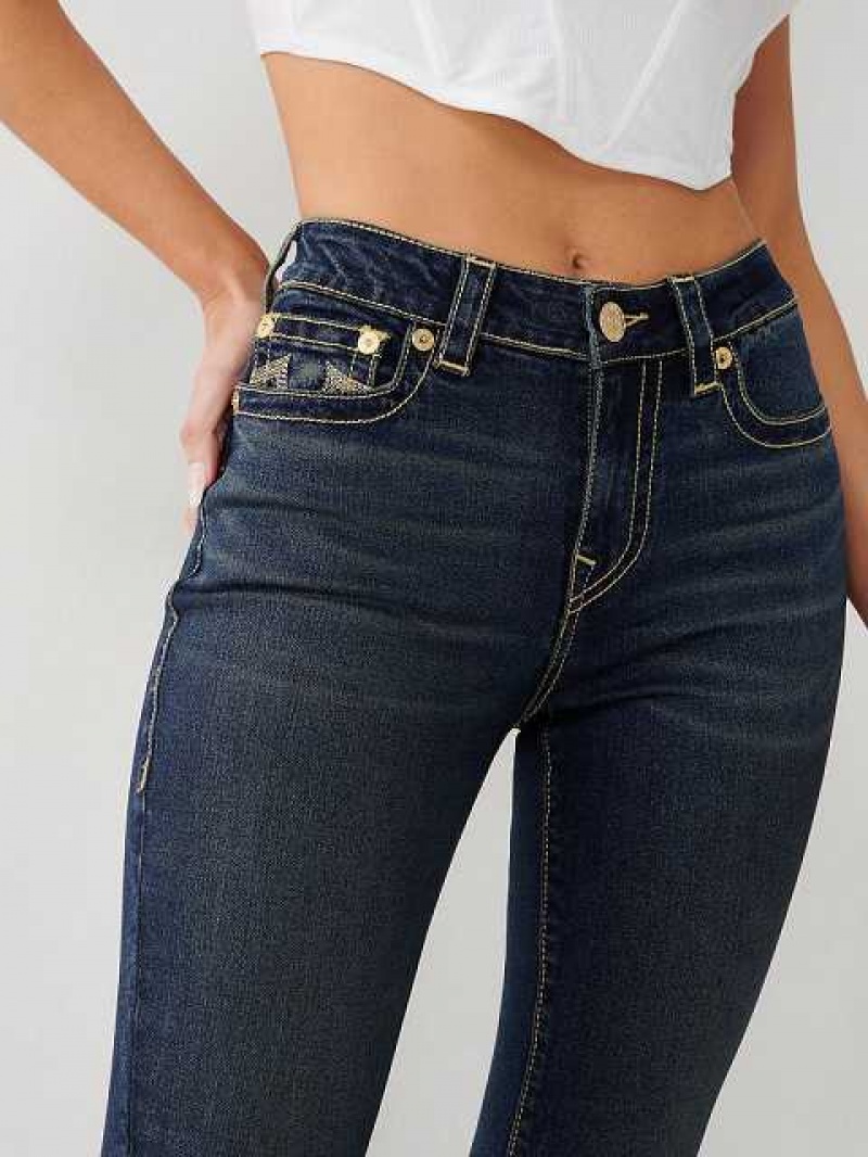 Jeans Skinny True Religion Jennie Mid Rise Curvy Mujer Aizome | Colombia-WIJXYUR54