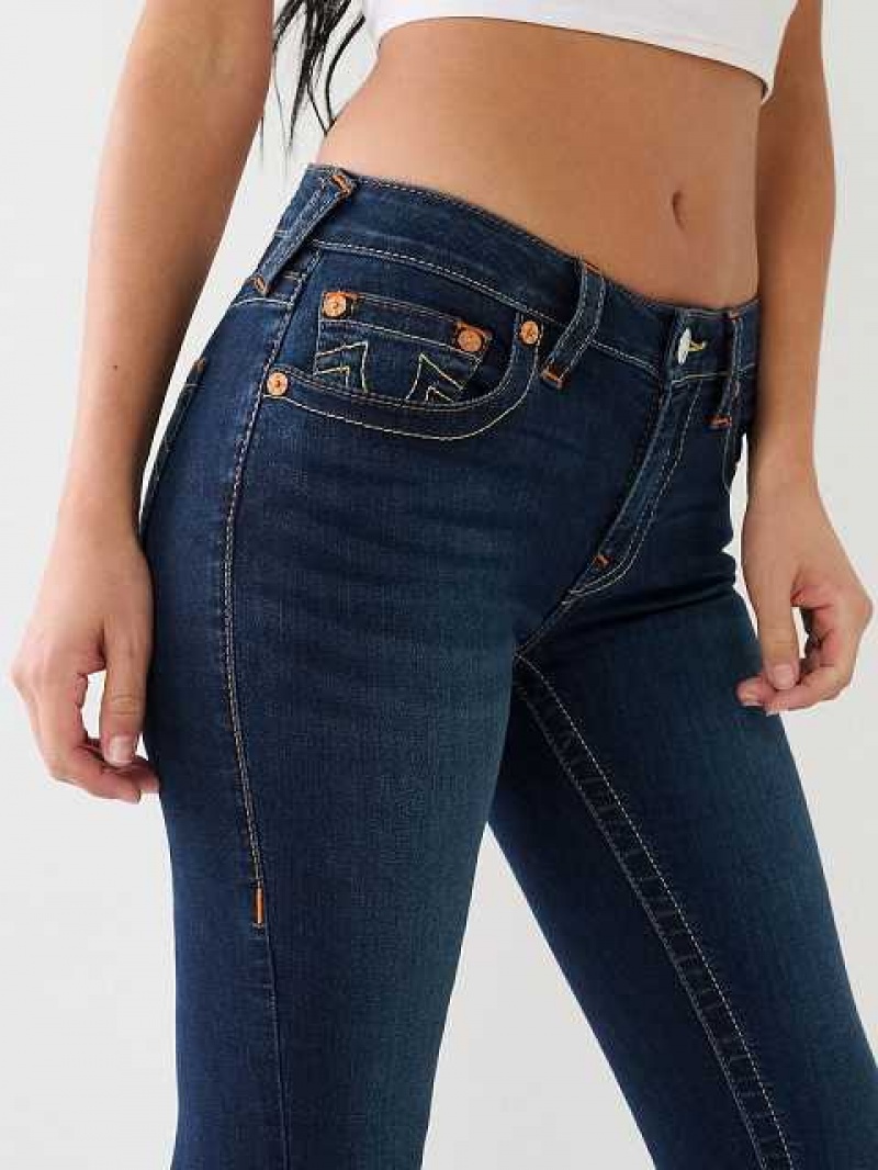 Jeans Skinny True Religion Jennie Mid Rise Curvy Mujer Azules | Colombia-GJQVCWD87