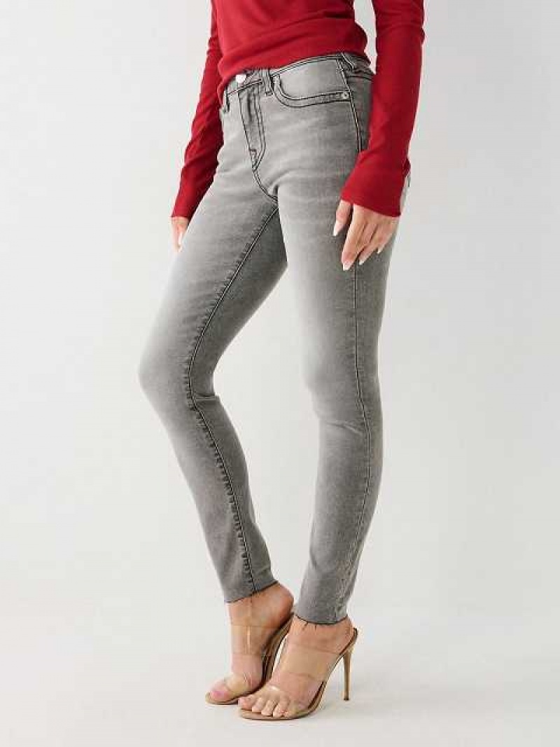 Jeans Skinny True Religion Jennie Mid Rise Curvy Mujer Gris Azules | Colombia-ABTVXHG58