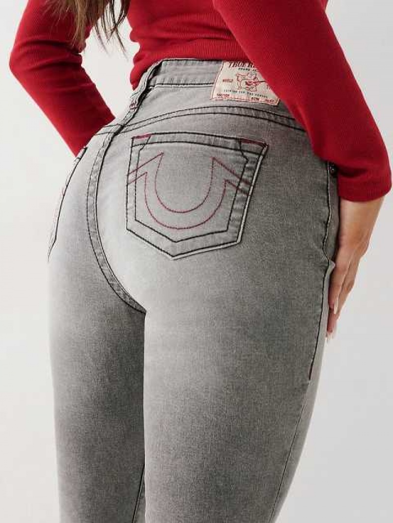 Jeans Skinny True Religion Jennie Mid Rise Curvy Mujer Gris Azules | Colombia-ABTVXHG58